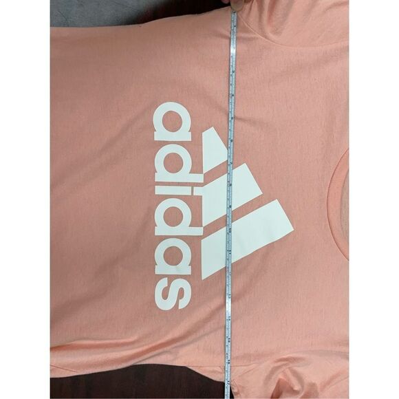 Adidas Amplifier Tee Peach Short Sleeve Tee Size Small - Picture 5 of 6